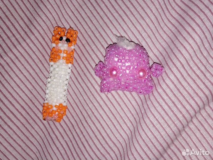 Фигурки из бисера амигуруми