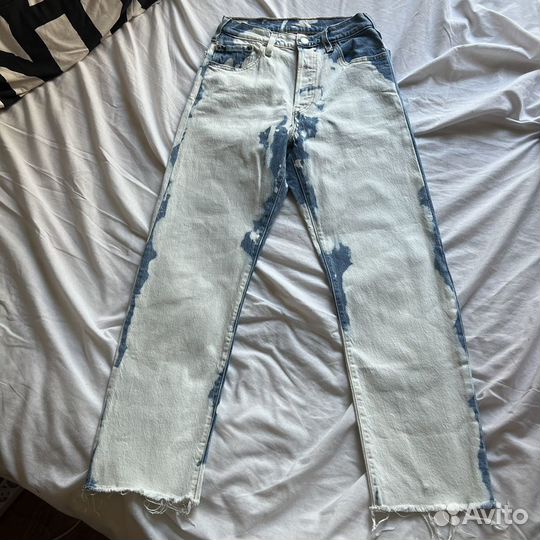 Женские джинсы levis 501 винтаж