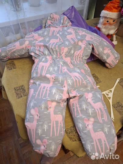 Зимний комбинезон kerry 86 для девочки