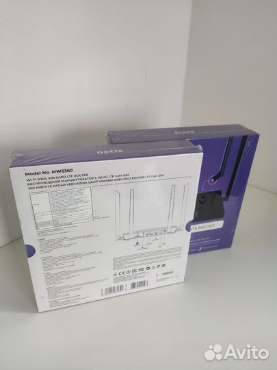 Роутер netis MW5360 Black, (чек+гарантия)