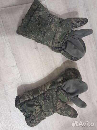 Перчатки зимние военные