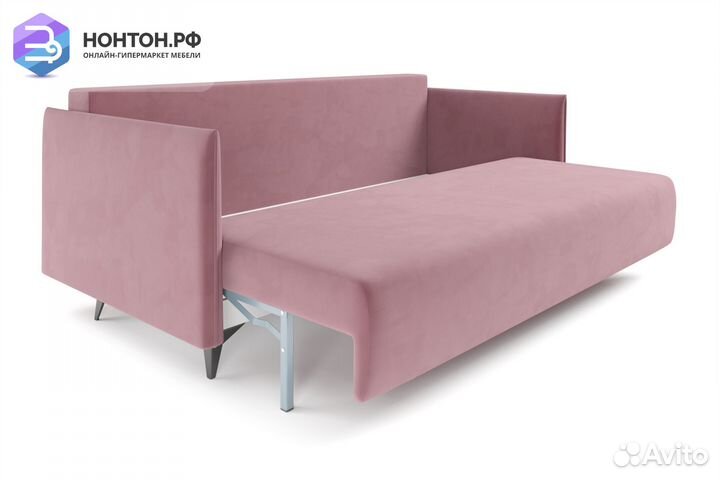 Диван тик-так Майами розовый