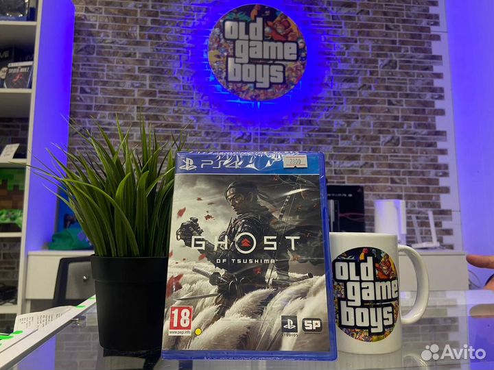 Призрак Цусимы PS4 новая, русская версия