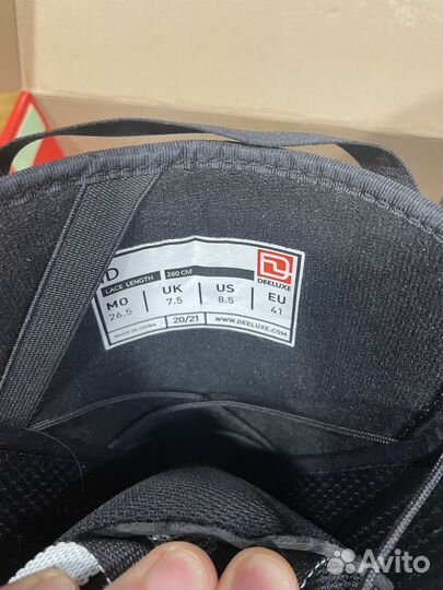 Сноубордические ботинки deeluxe