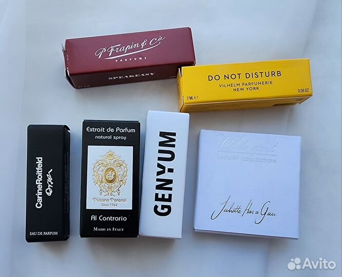 Пробники семплы распив духи остатки во флаконах