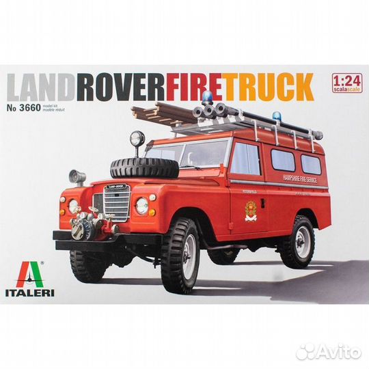 3660 Автомобиль land rover fire truck