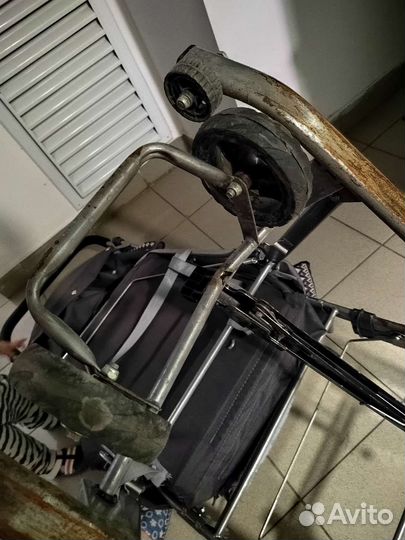 Детские санки коляска