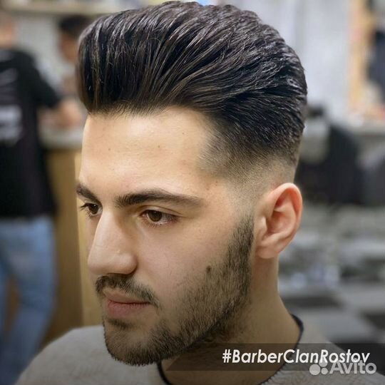 Барбер, мужская стрижка, оформление бороды