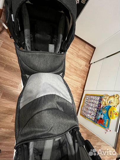 Коляска для двойни 3 в 1 AroTeam Twinat Duo