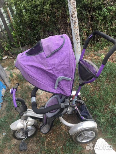 Детский велосипед с ручкой