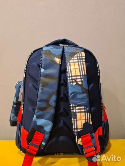 Школьный 3D рюкзак с человеком пауком