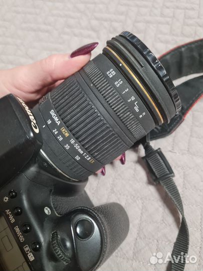 Зеркальный фотоаппарат canon eos 20d