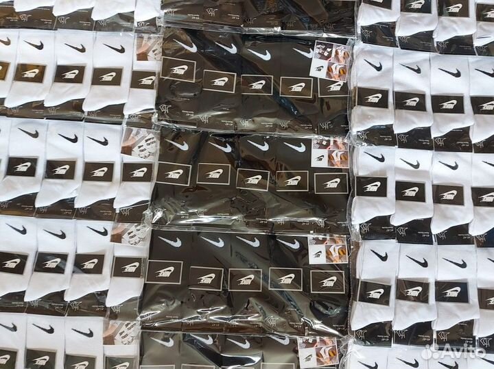 Носки высокие Nike хлопок