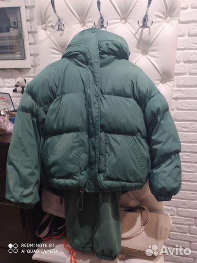 Костюм куртка зимняя +спортивный костюм