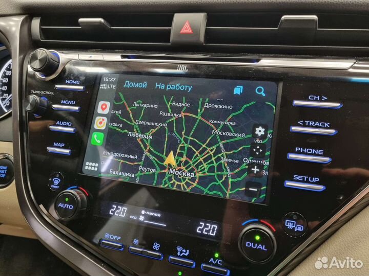 CarPlay Toyota Camry 70