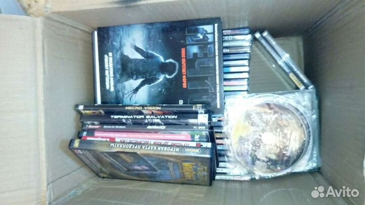 CD и DVD игры, музыка, фильмы