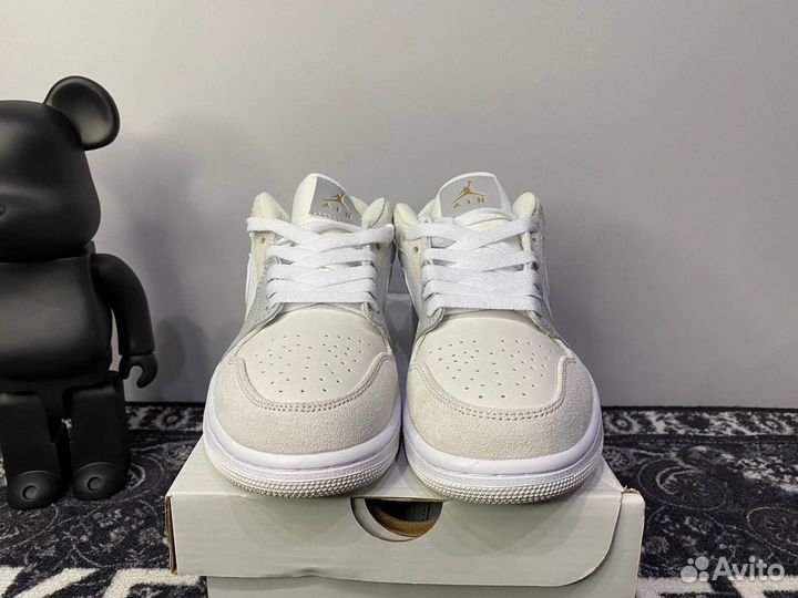 Кроссовки Nike Air Jordan 1 Low White Grey