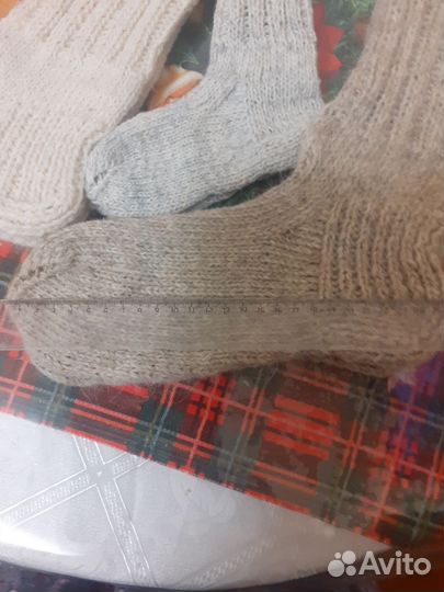 Носки из овечей шерсти