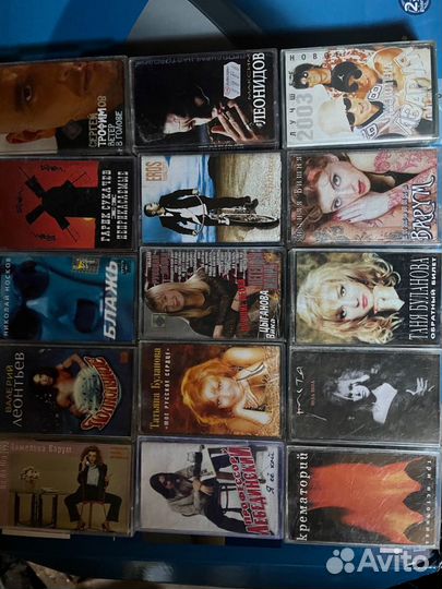 Аудиокассеты фирменные и лицензия часть 2