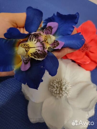 Цветок - заколка / брошь