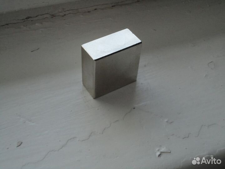 Магнит неодимовый 40х40х20