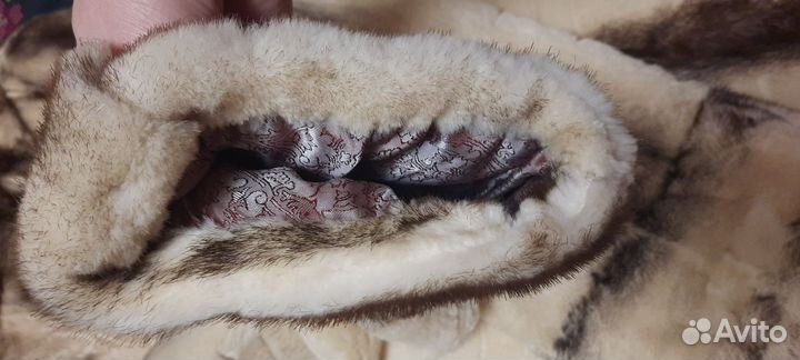 Норковая шуба под ремонт