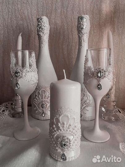 Свадебный набор бокалов