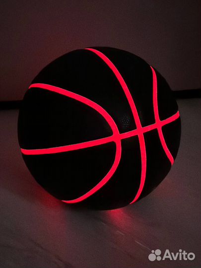 Светящийся Баскетбольный мяч 7 LED