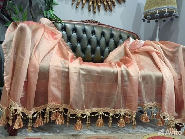 Матовая шелковая органза на кухню,лоджию