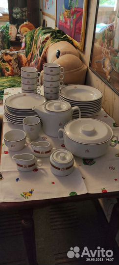 Посуда столовая набор Чехословакия