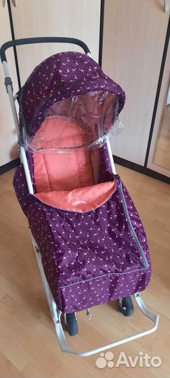 Детские зимние санки