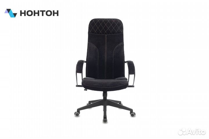 Кресло руководителя Бюрократ CH-608 Fabric черное