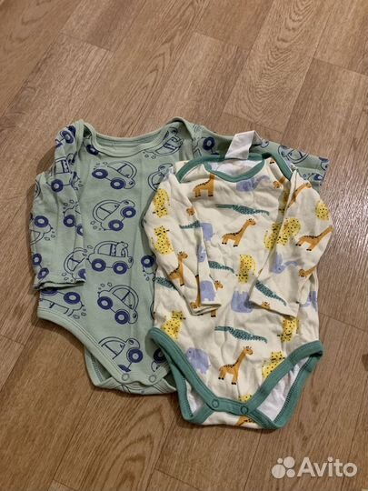 Вещи пакетом на мальчика девочку 74 80 86