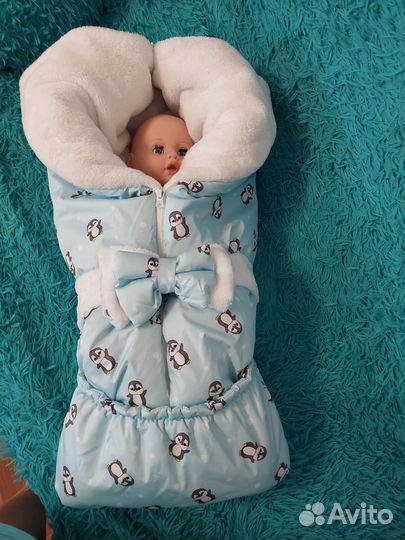 Конверт на выписку зимний