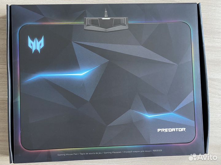 Игровой коврик для мыши с подсветкой