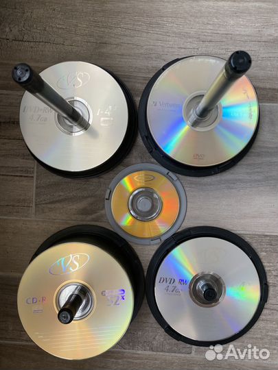 Диски CD DVD mini