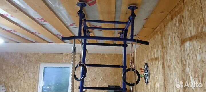 Спортивный уголок, шведская стенка с турником