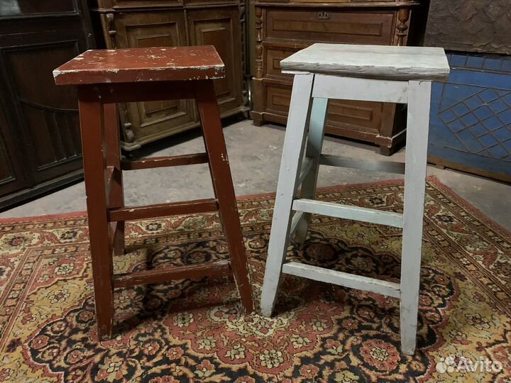 Табурет высокий винтаж