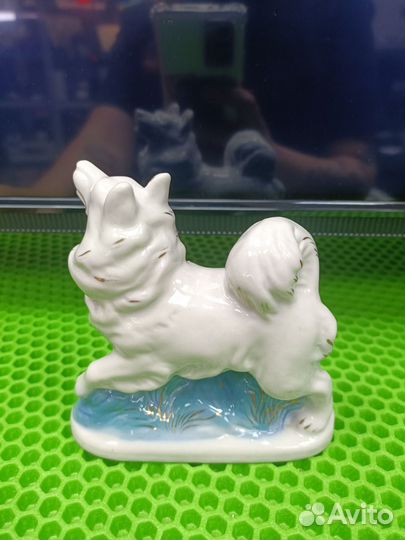 Статуэтка Лайка(Гжель)