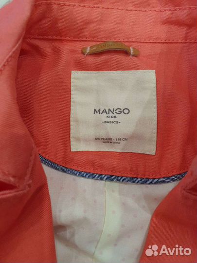 Тренч mango