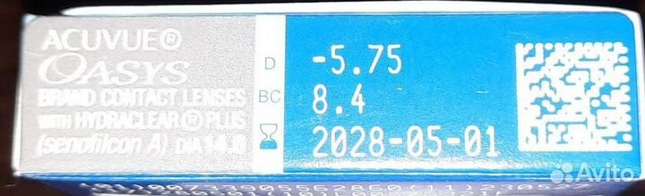 Линзы контактные