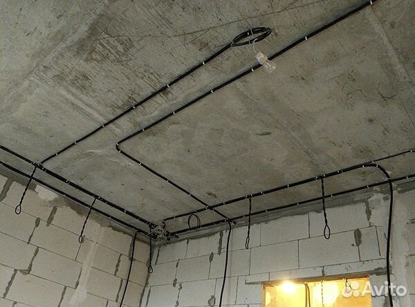 Электрик Штробление, монтаж проводки Мосрентген