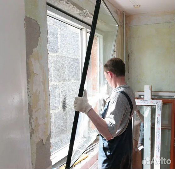 Замена стеклопакета за 1 день