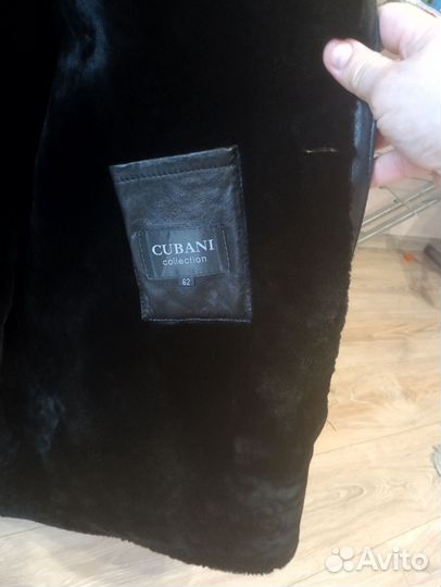 Кожаная дубленка мужская