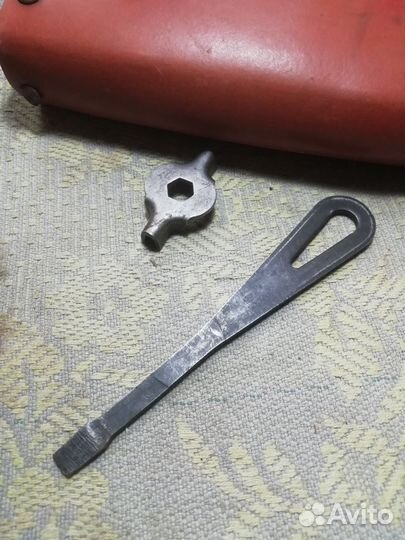 Бардачок от велосипеда СССР коричневый