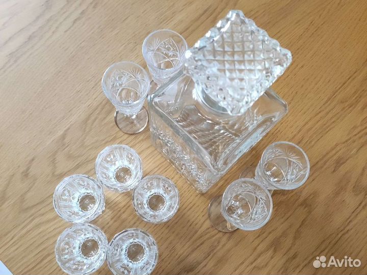 Набор советского хрусталя