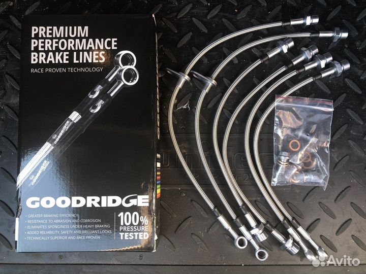 Армированные тормозные шланги Toyota LC200/LX570