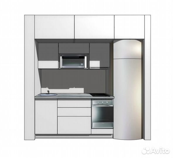 Проектировка мебели/ кухонь/ шкафов-купе/ эскиз