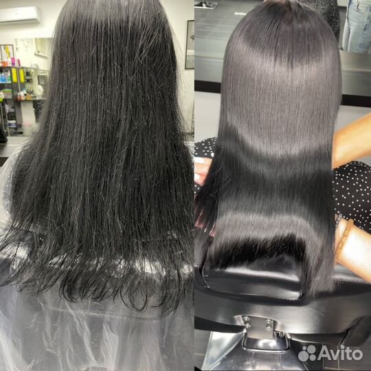 Кератин Ботокс Холодное восстановление Полировка