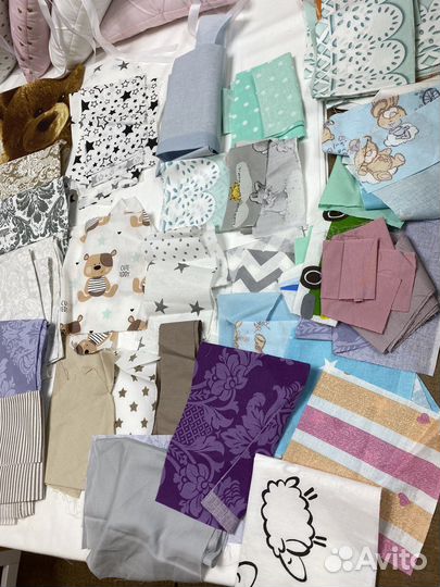 Лоскут ткани весовой хлопок бязь поплин